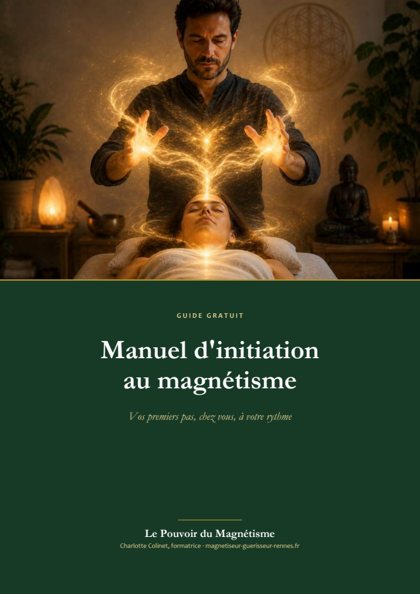 Couverture du manuel d'initiation au magnétisme