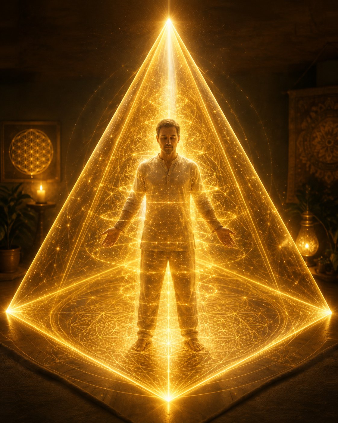 Le triangle doré de protection — formation magnétisme Partie 1